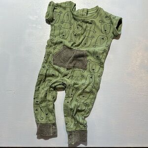 Lamaze Printed Bear Onesie